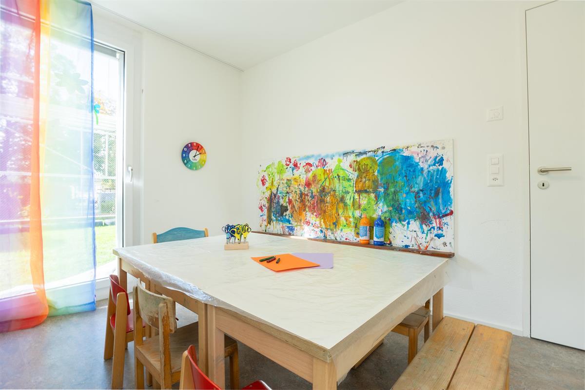 Bild 11: Fiorino St.Gallen Bruggen, Kinderbetreuung viel Bewegung und gesundem Essen