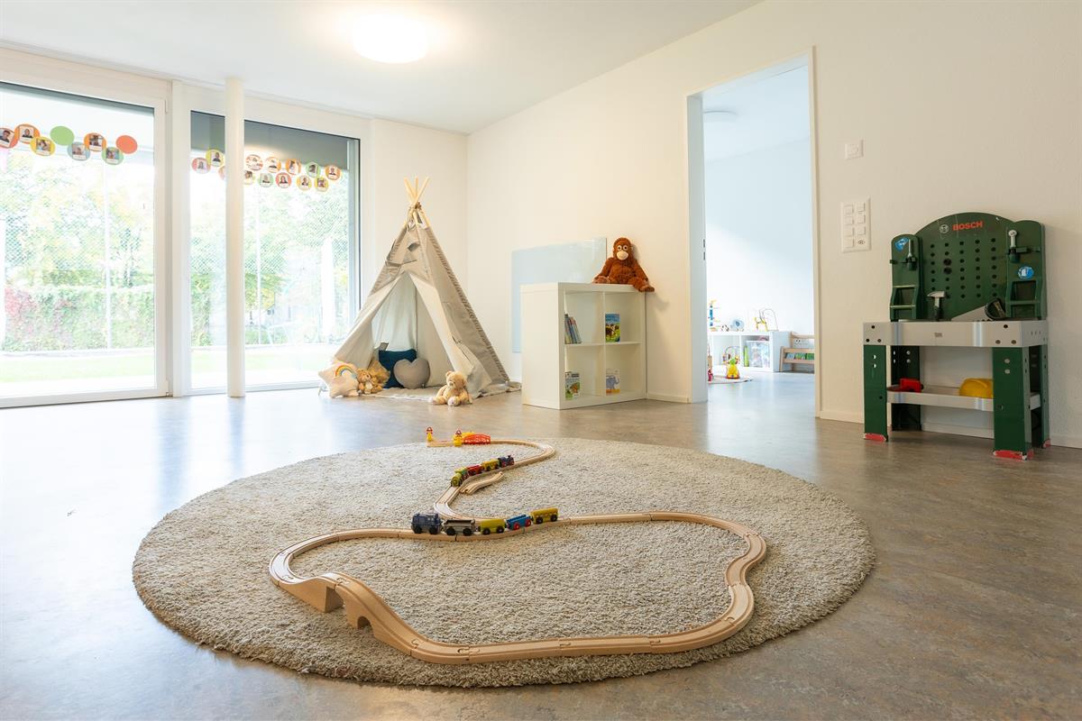 Bild 6: Fiorino St.Gallen Bruggen, Kinderbetreuung viel Bewegung und gesundem Essen