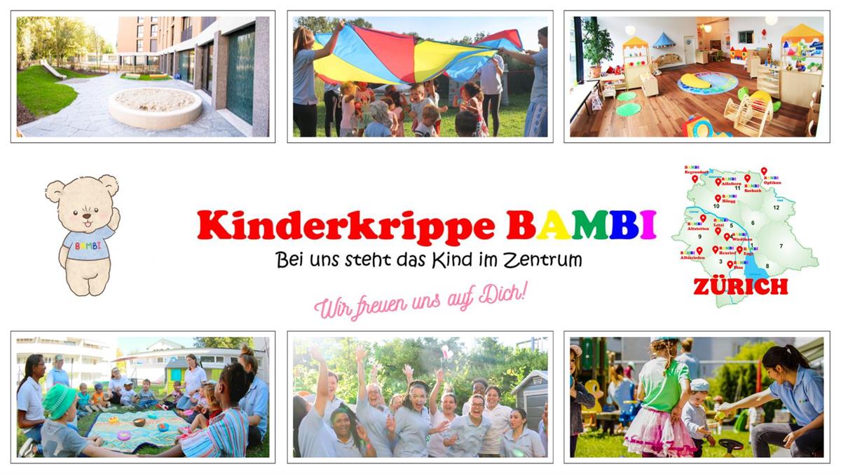 Kitajob als Gruppenleitung Babygruppe, 80-100%, Zürich Wiedikon